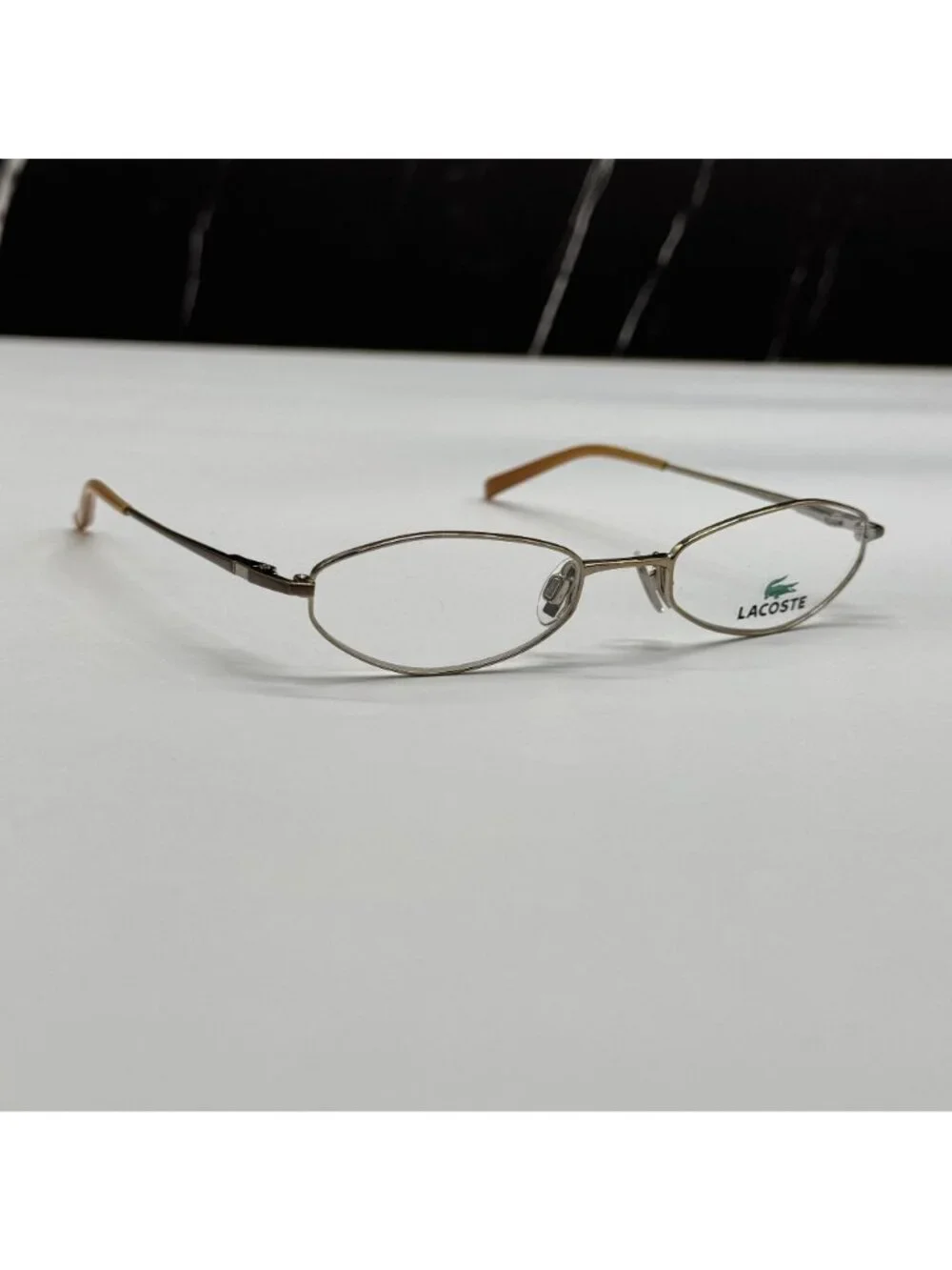Lacoste Kid Eyeglasses LA12216 Grey Gometric Eyewear NEW
